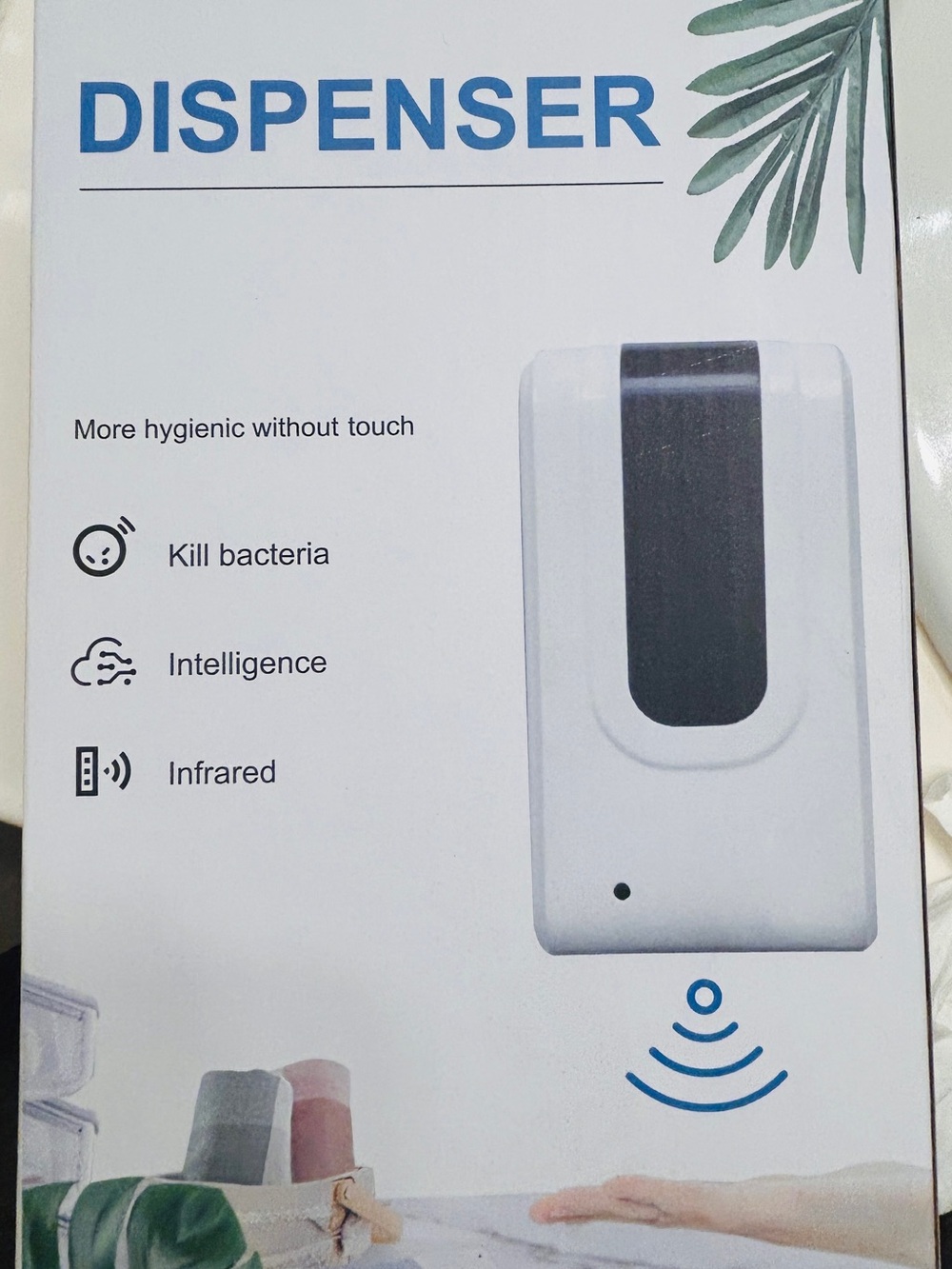Infrared Touchless Sensor Liquid Soap Dispenser Hands Free Brand New Sealed
